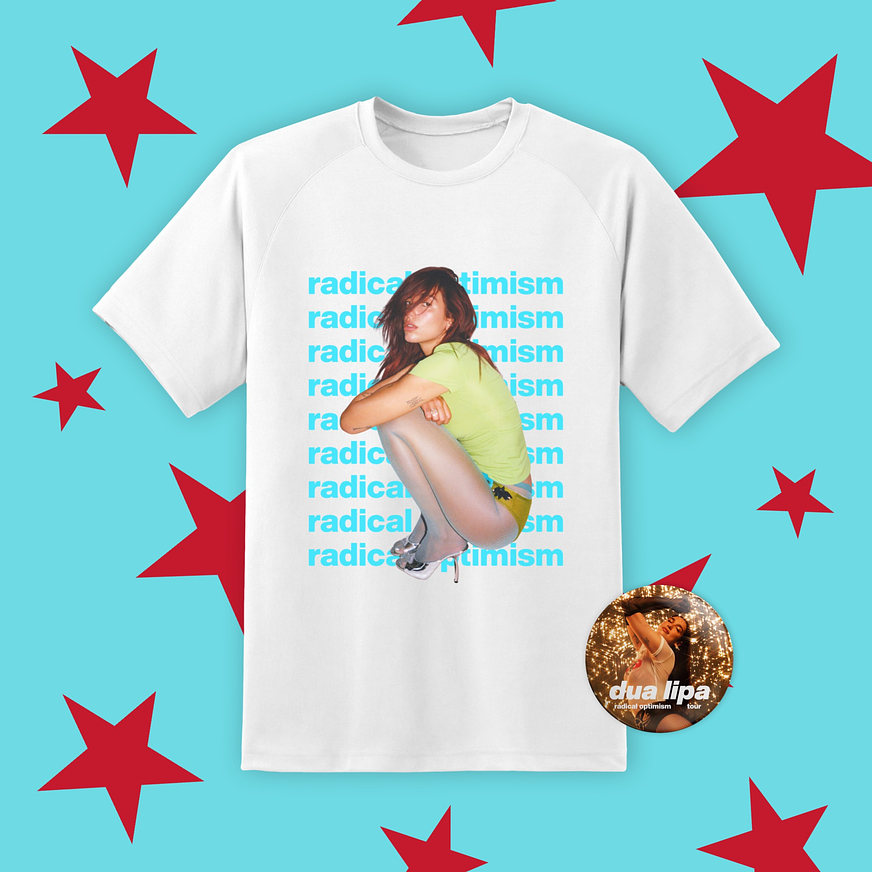 Dua Lipa - Polo Estampado Radical Optimism #10 1