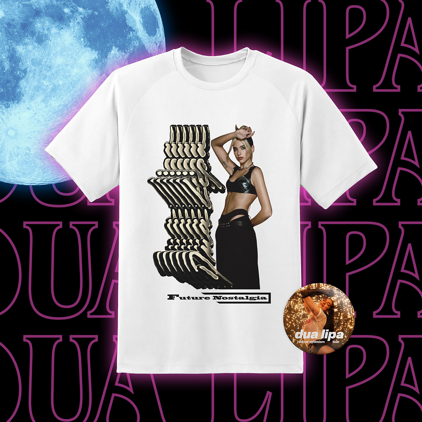 Dua Lipa - Polo Estampado Future Nostalgia #2 1