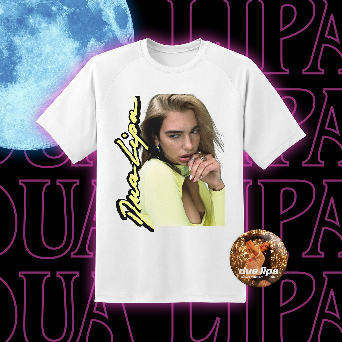 Dua Lipa - Polo Estampado Future Nostalgia #3 1