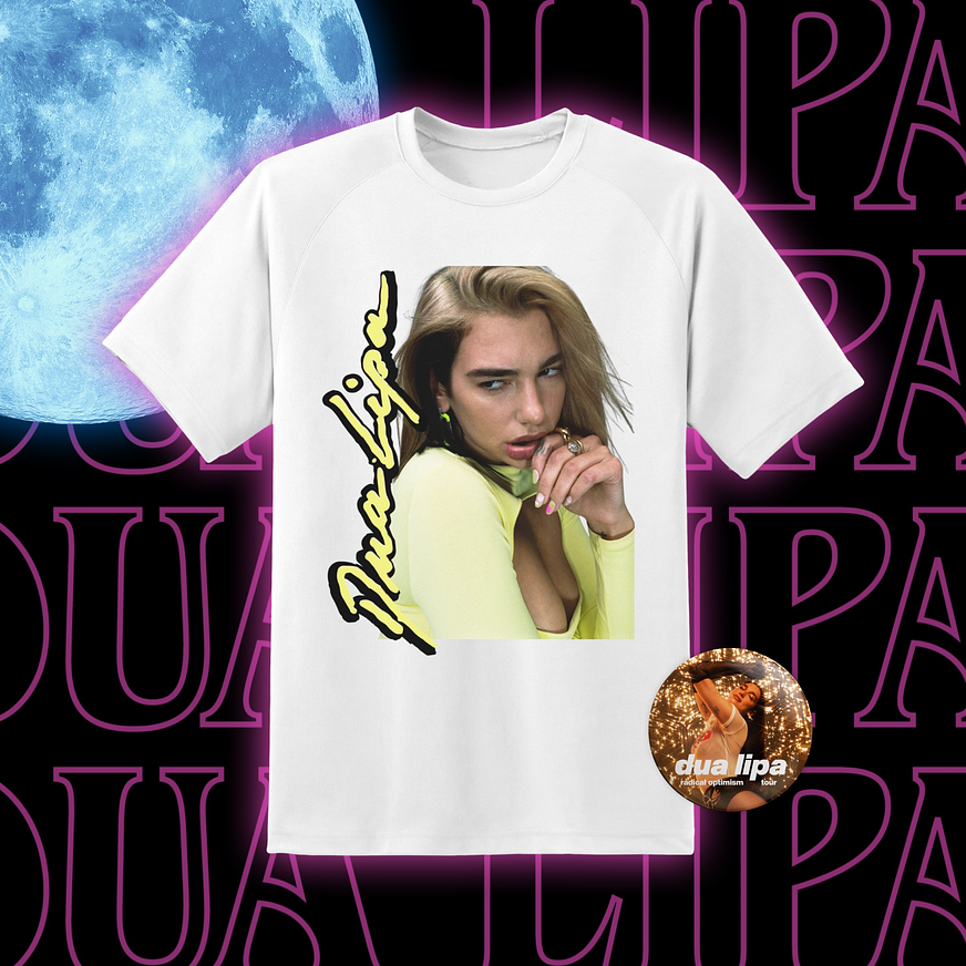 Dua Lipa - Polo Estampado Future Nostalgia #3 1