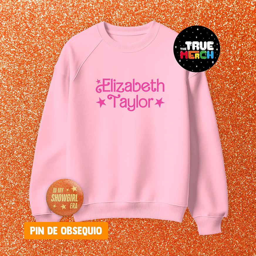 Taylor Swift - Polera Bordada Elizabeth Taylor (Showgirl) 1