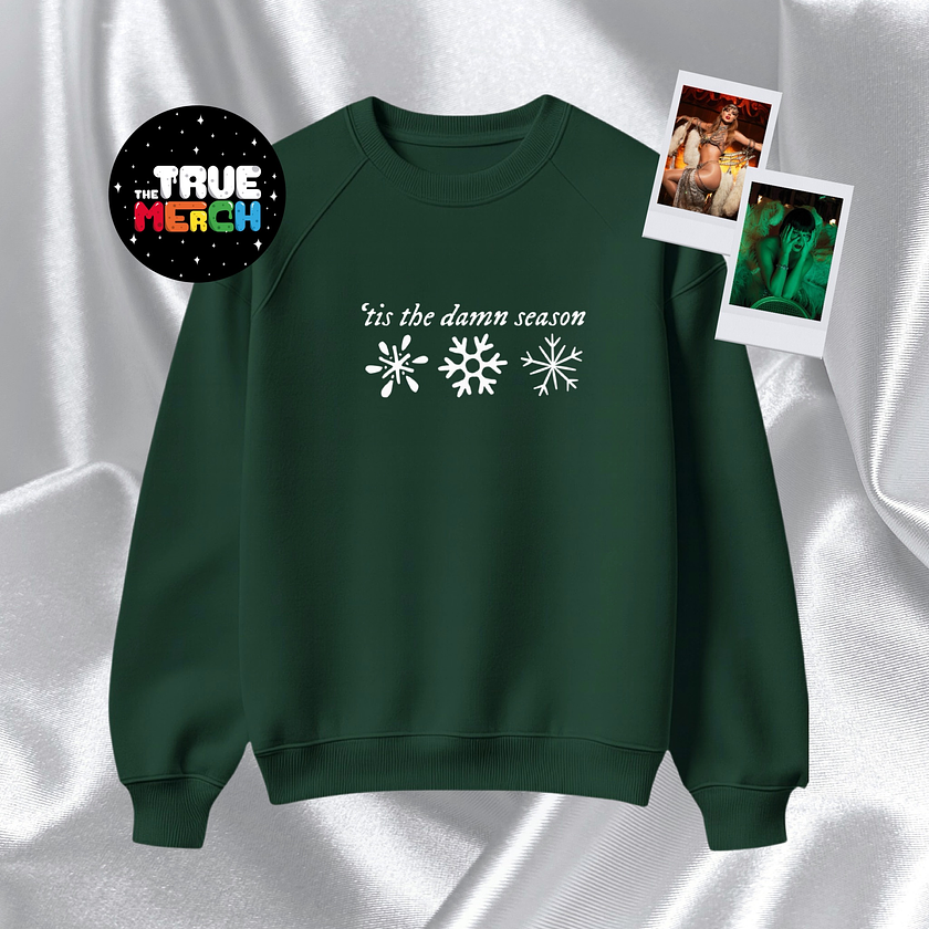 Taylor Swift - Polera Bordada ‘tis the damn season (Navidad) 2