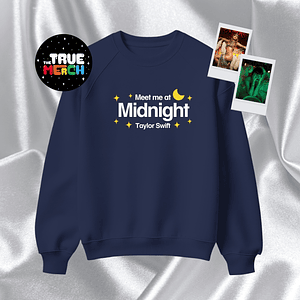 Taylor Swift - Polera Bordada Meet Me At Midnight (Midnights)