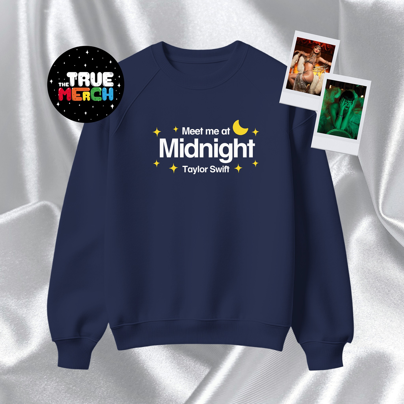 Taylor Swift - Polera Bordada Meet Me At Midnight (Midnights) 1