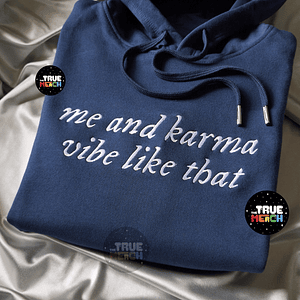 Polera Bordada - Taylor Swift KARMA (Midnights)