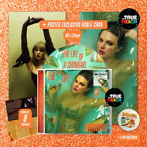 Taylor Swift - The Life Of A Showgirl CD (Sweat and Vanilla Perfume Edition) Target
