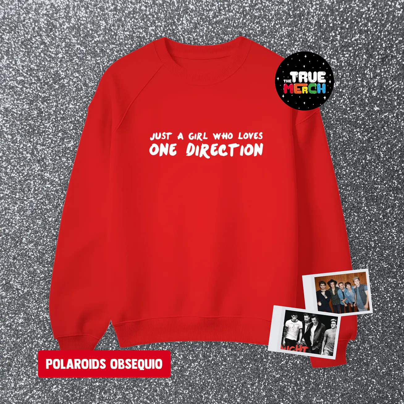 Polera Bordada - Just a girl who loves One Direction 4