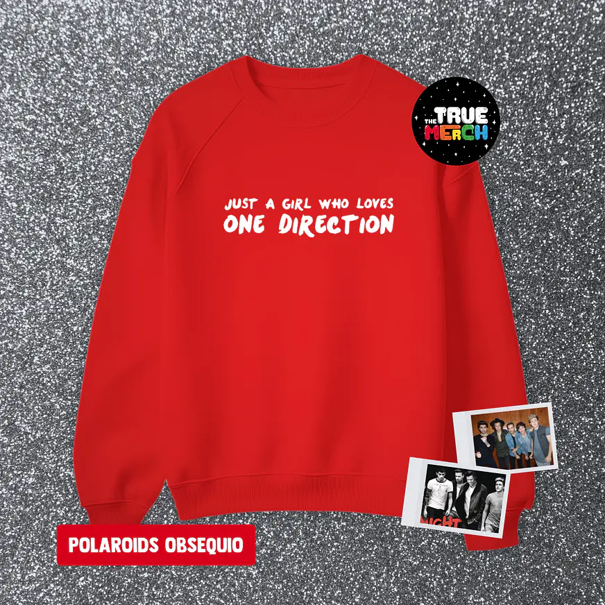 Polera Bordada - Just a girl who loves One Direction 4