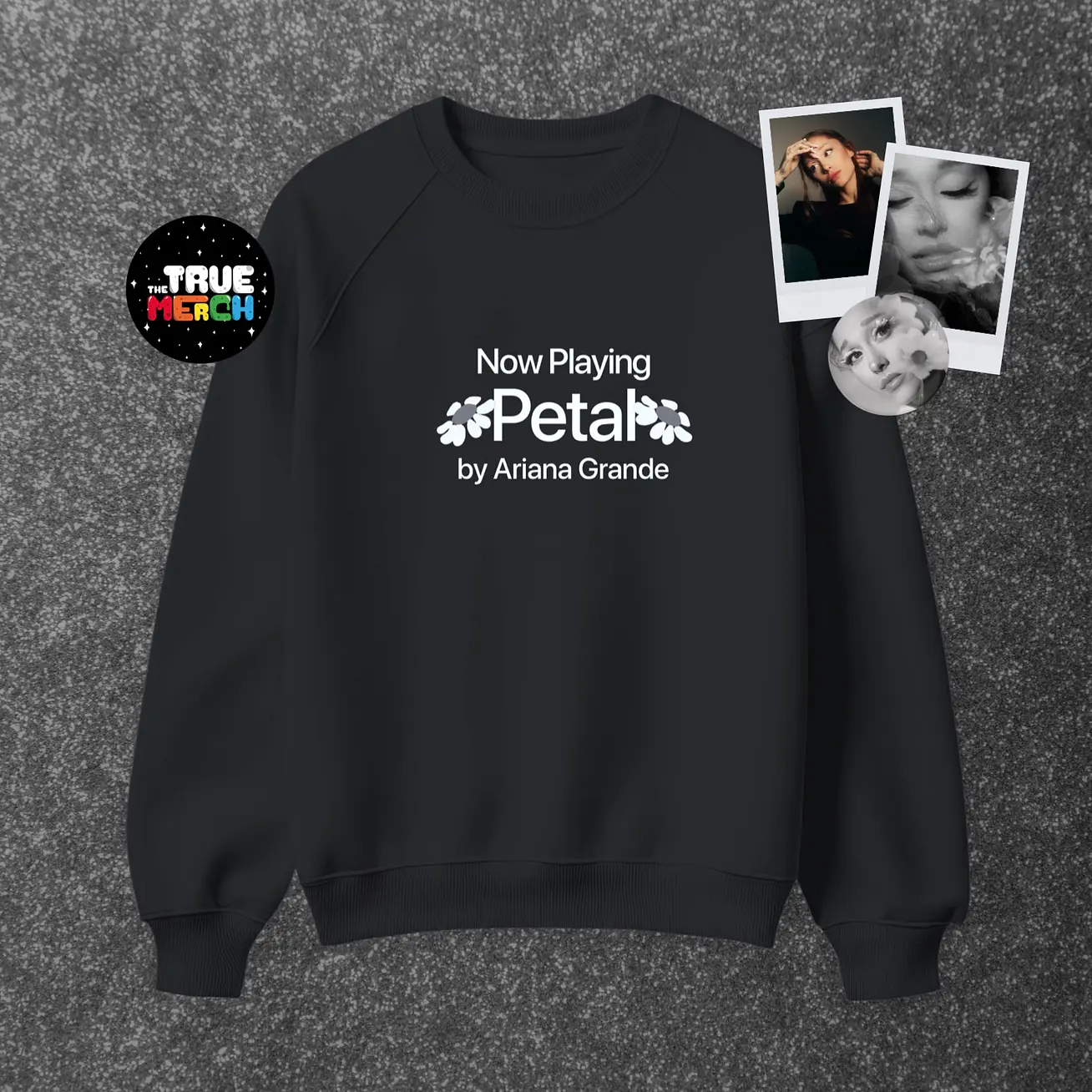 Ariana Grande - Polera Bordada Petal (Now Playing) #5 1