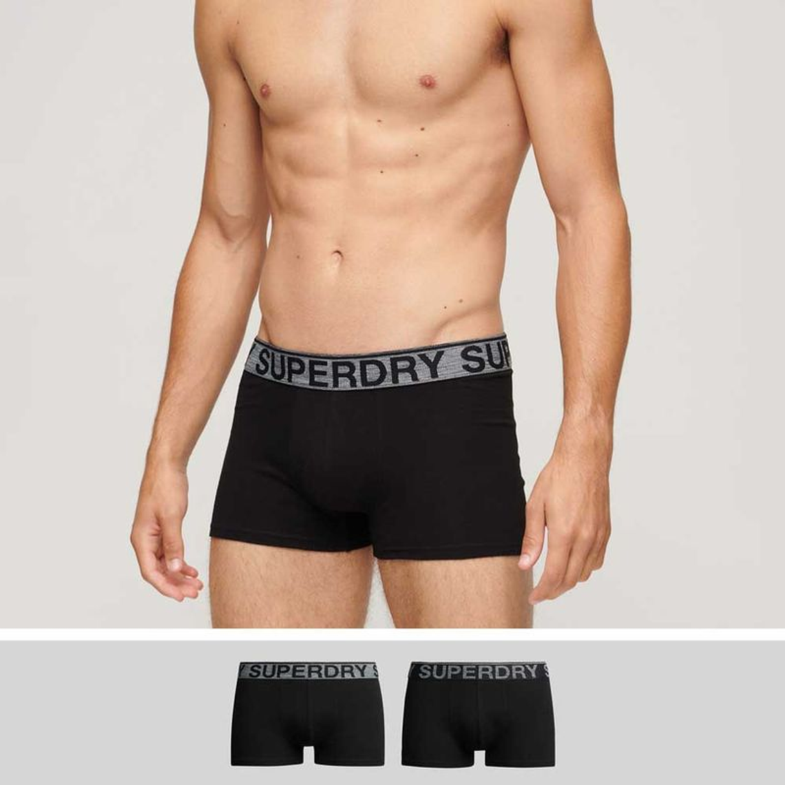 Boxer Para Hombre Trunk Double Pack Superdry 1