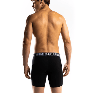 Boxer Tripack Negro Microfibra Para Hombre Girbaud