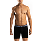 Boxer Tripack Negro Microfibra Para Hombre Girbaud - Miniatura 3