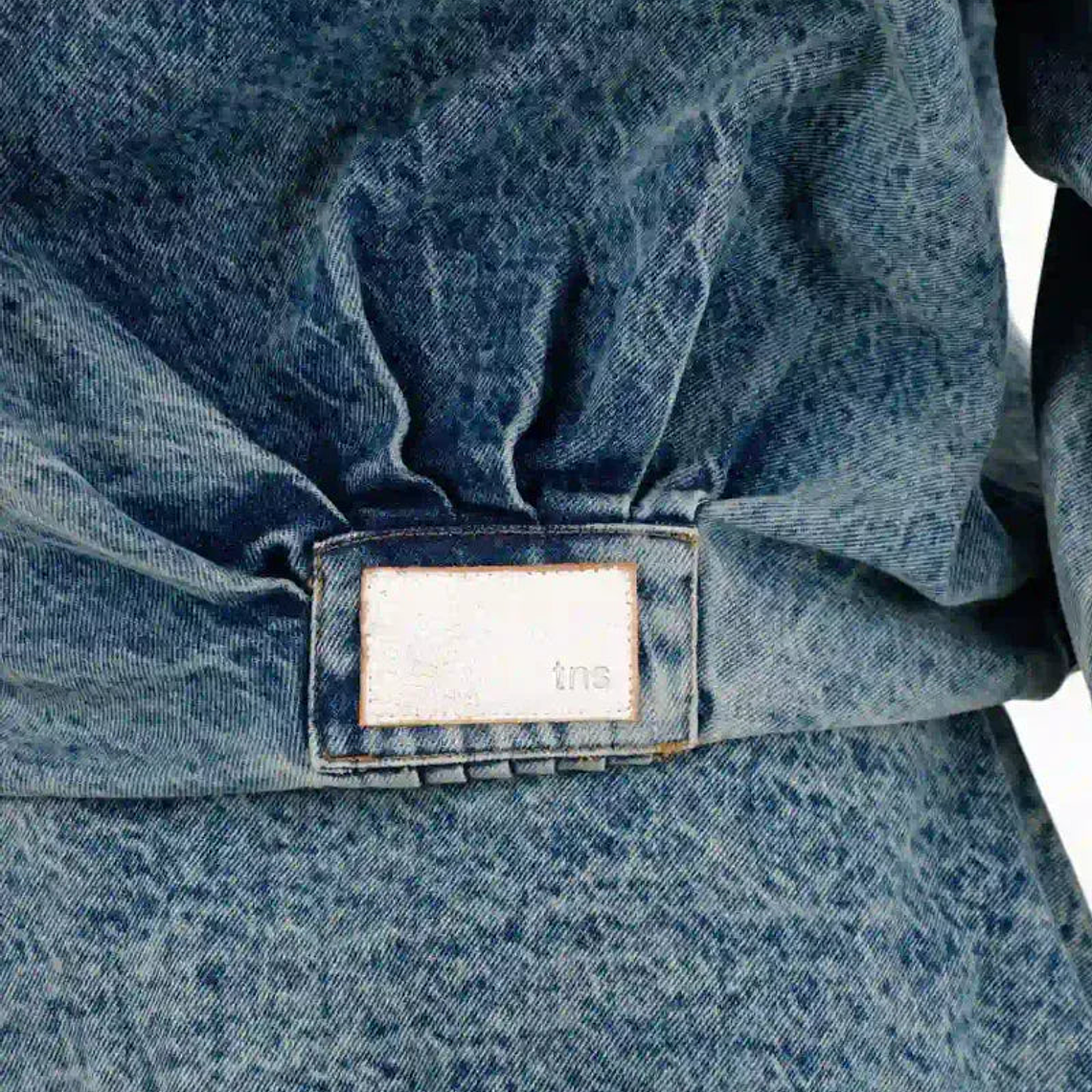 Chaqueta Bomber en denim para mujer 3