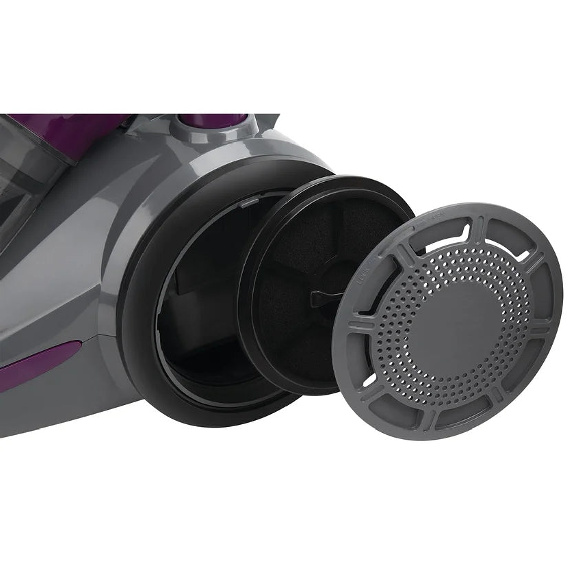 Aspiradora 1.5 Litros Spin Sin bolsa 1200W Morado 3