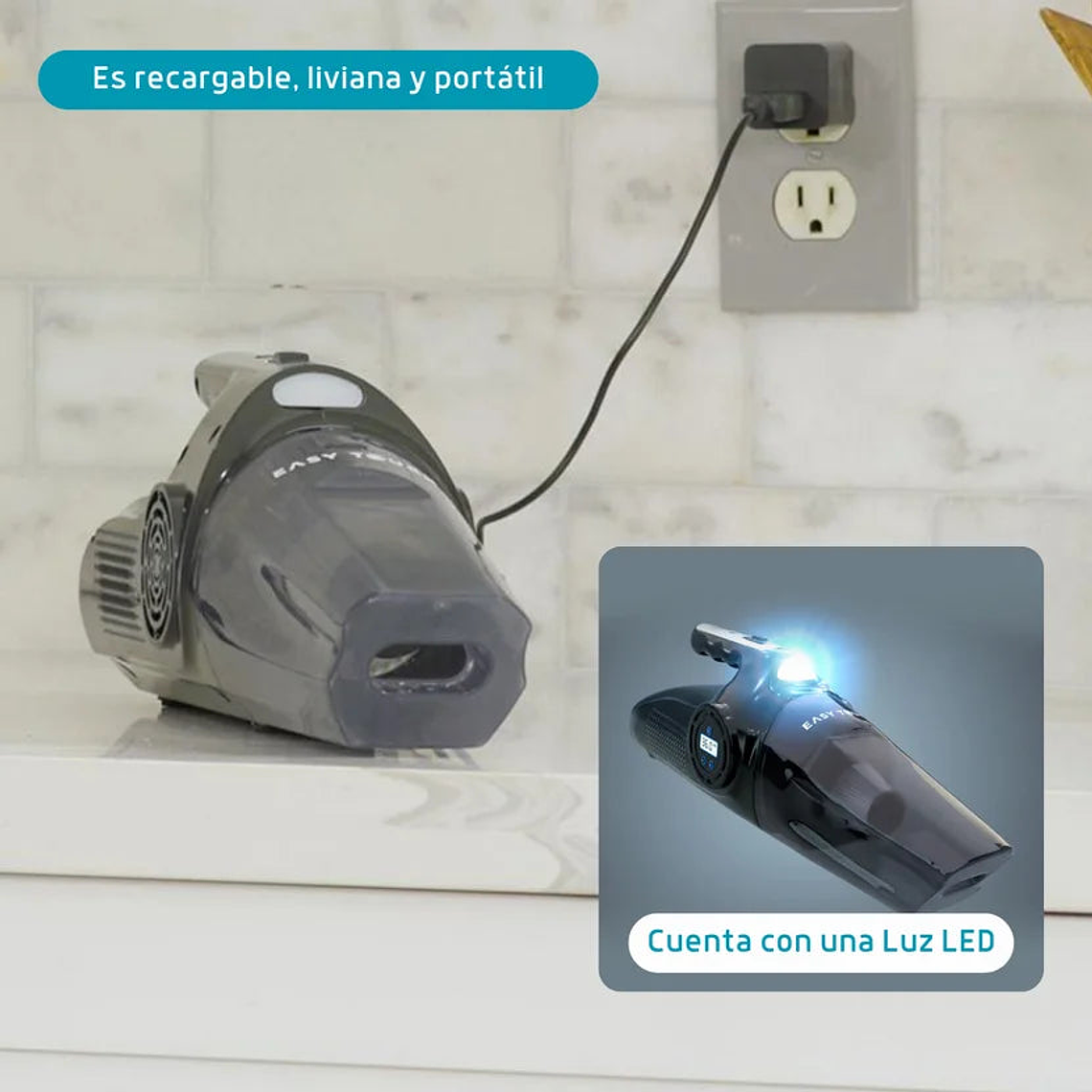 Aspiradora E Infladora Portatil Easy Touch Max Airflow 2