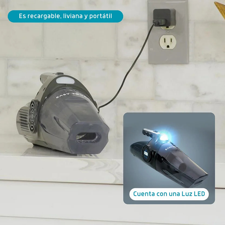 Aspiradora E Infladora Portatil Easy Touch Max Airflow 2