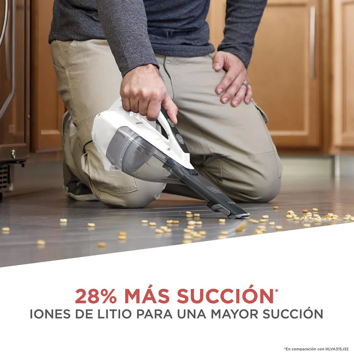 Aspiradora Inalambrica BLACK+DECKER con Iones de Litio, HLVA325J10-B3 3