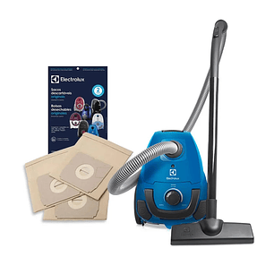 Aspiradora de Bolsa 1.24 Litros + Kit de Bolsas