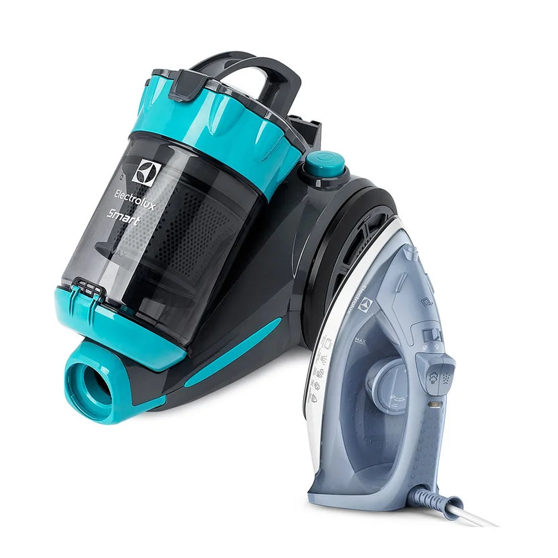 Combo Aspiradora 1300 Watts Abs03 + Plancha a Vapor 2