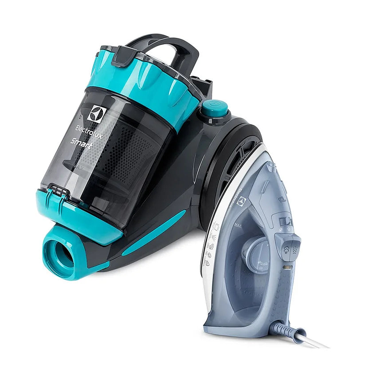 Combo Aspiradora 1300 Watts Abs03 + Plancha a Vapor 2