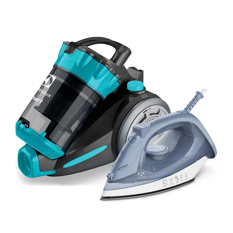 Combo Aspiradora 1300 Watts Abs03 + Plancha a Vapor 3