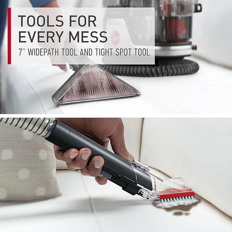 Limpiador De Tapicería Y Alfombras Hoover CleanSlate Para Manchas 1