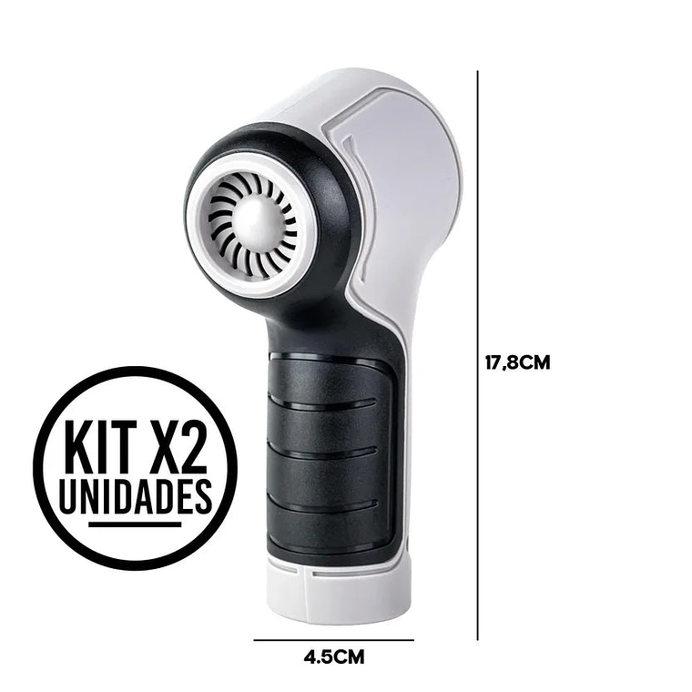 Set Por 2 Aspiradora Sopladora Portátil para Carro y Teclado Usb 4