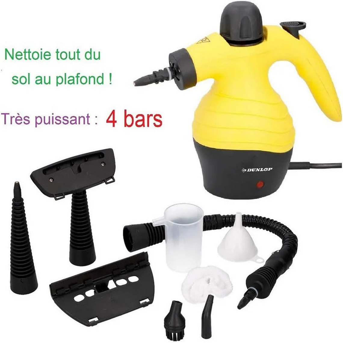 Limpiador a Vapor Multiusos Steam Cleaner Energy Plus 110v 6