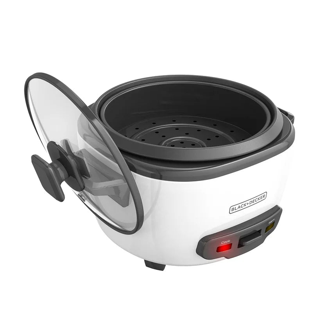 Olla Arrocera BLACK+DECKER 1.2 Litros blanca RC514 2