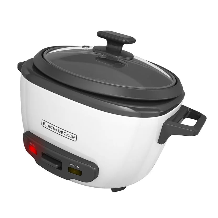 Olla Arrocera BLACK+DECKER 1.2 Litros blanca RC514 3