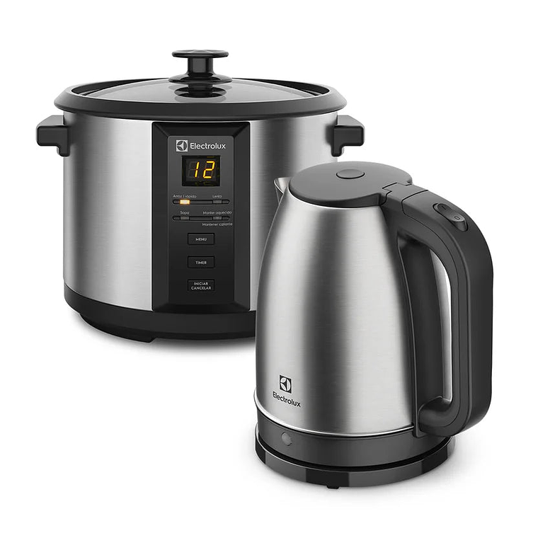 Combo Olla Arrocera 1.8 Litros + Hervidor de Agua 1
