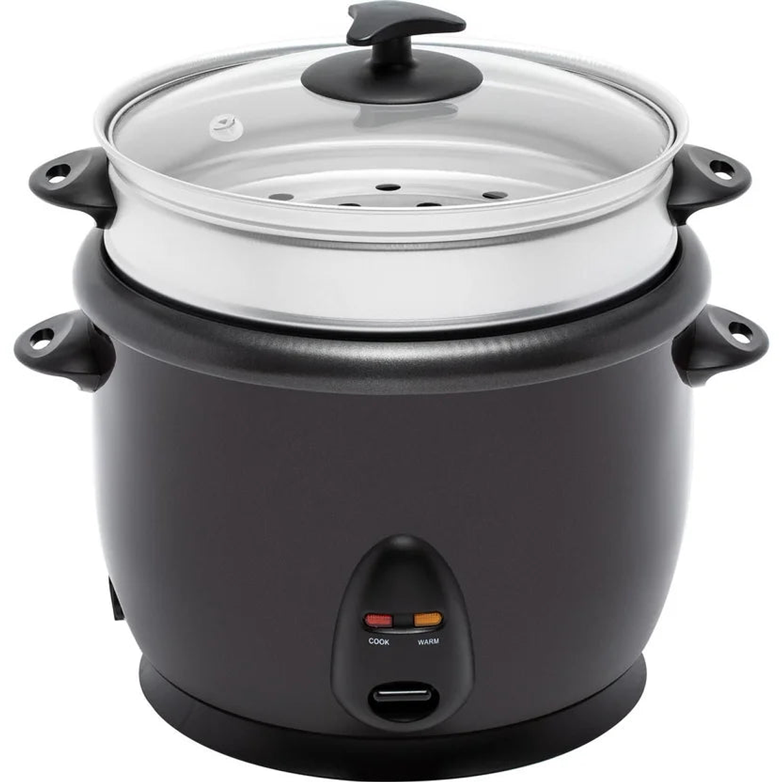 Olla Arrocera con Vaporera 1.8 Lts Negro 5