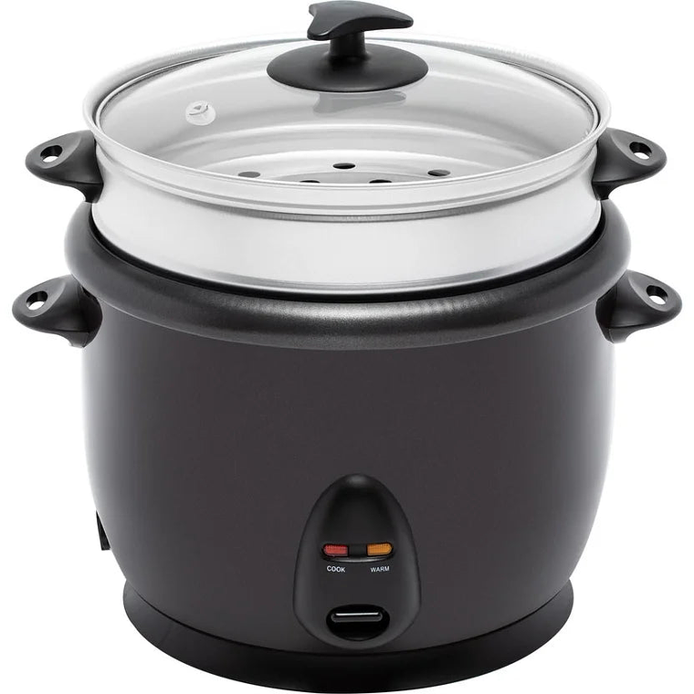 Olla Arrocera con Vaporera 1.8 Lts Negro 5