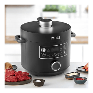 Olla Multicocción 10 Programas Multichef Pro Negro