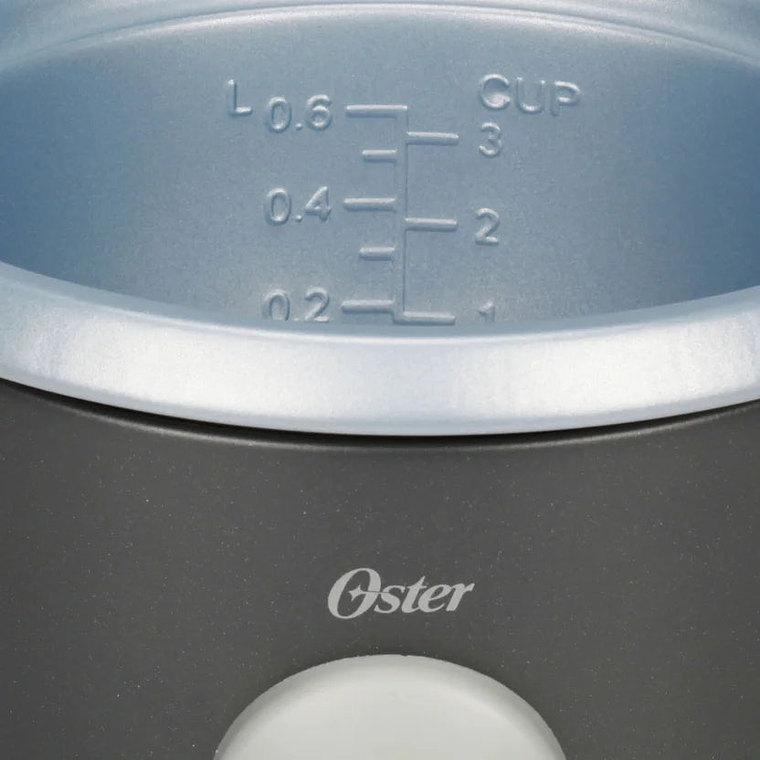 Olla arrocera multiusos 0.6l gris tapa vidrio 2