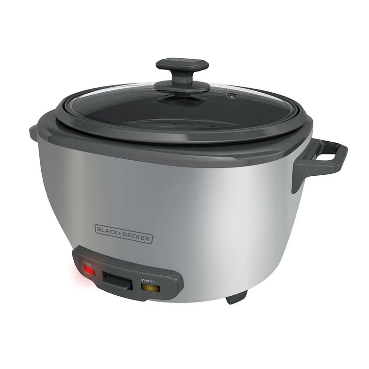 Olla Arrocera BLACK+DECKER 3 Litros Gris RC5200M 4