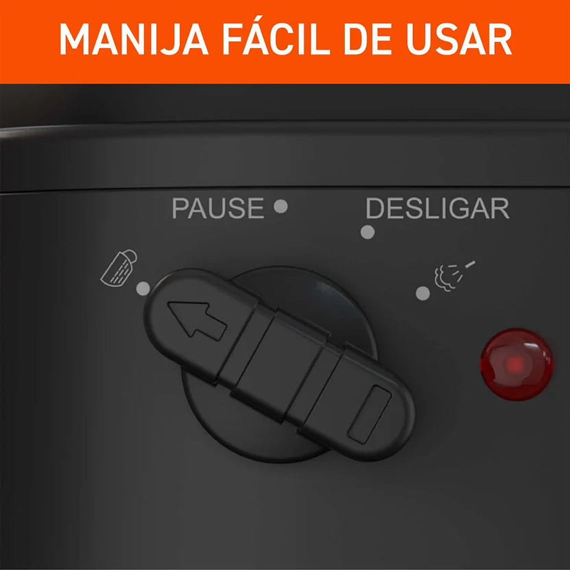 Cafetera Expreso Imusa Súbito 4 Tazas Negro 3