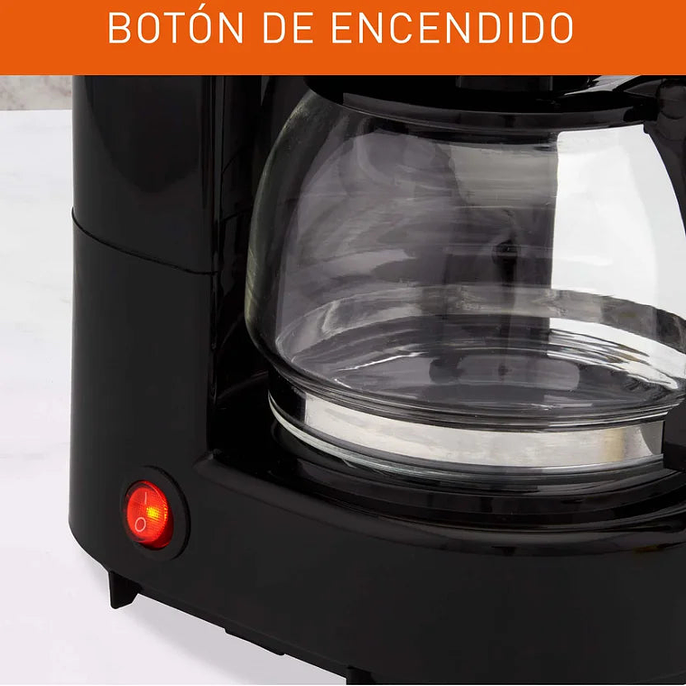 Cafetera Imusa Café City 6 Tazas Negra 3