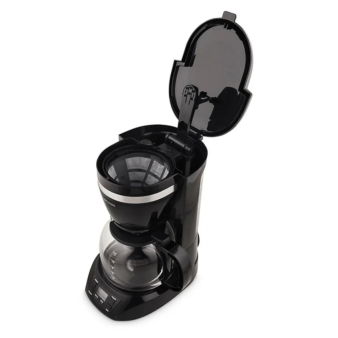 Cafetera Programable Digital 12Tazas Negra 2