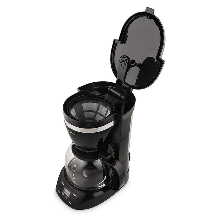 Cafetera Programable Digital 12Tazas Negra 2