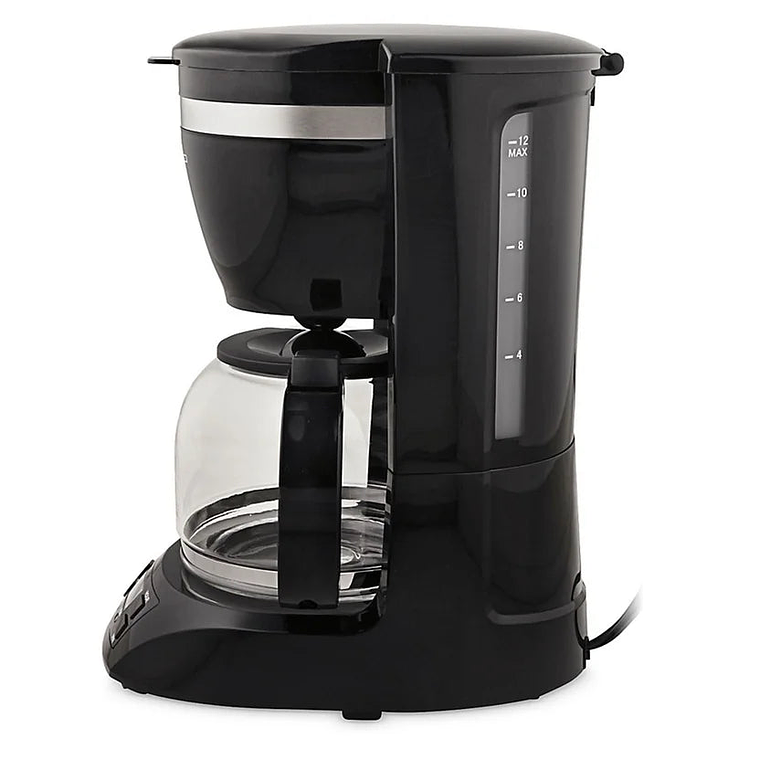 Cafetera Programable Digital 12Tazas Negra 3