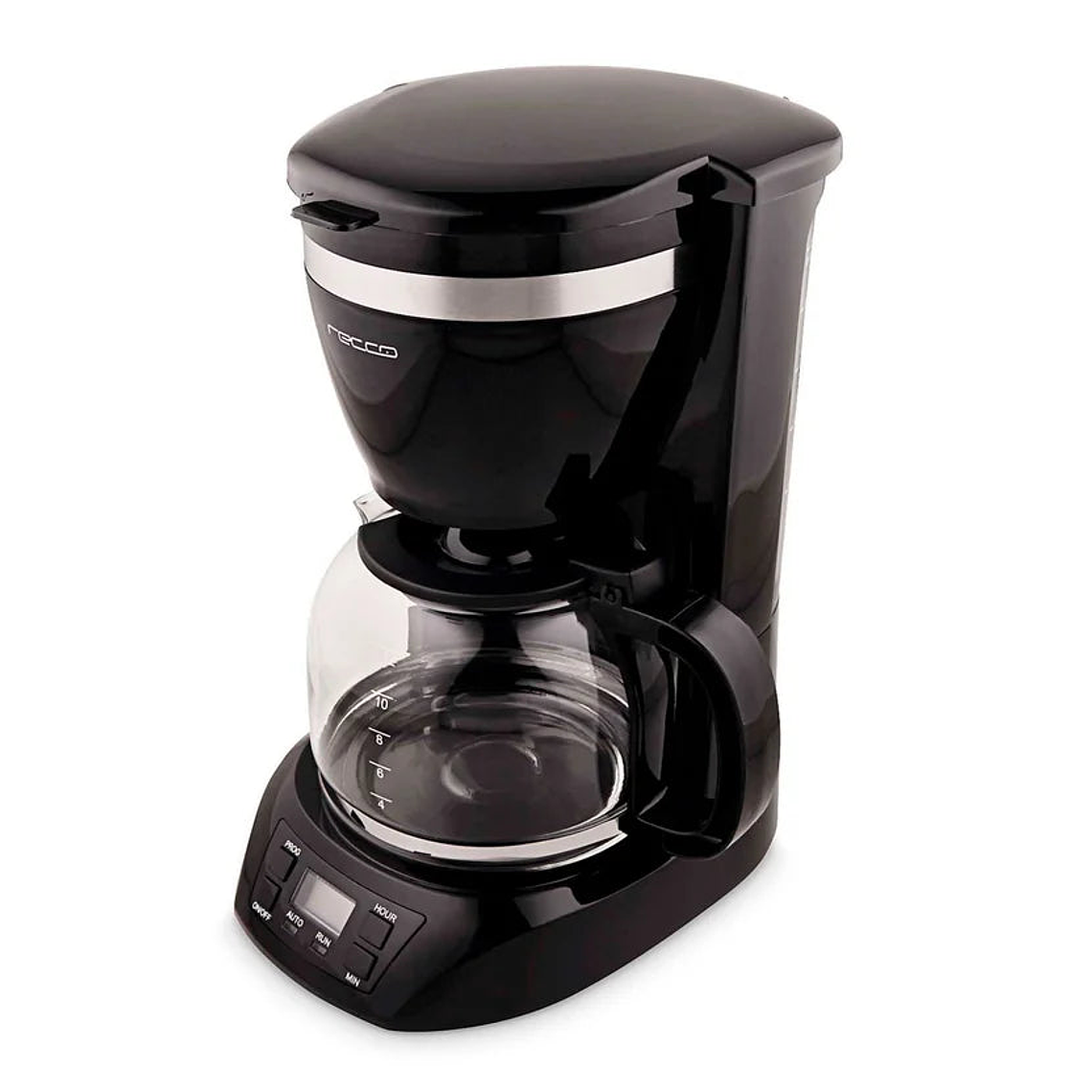 Cafetera Programable Digital 12Tazas Negra 4