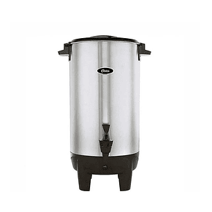 Precolador Oster de 35 tazas de Capacidad, Acero Inoxidable, Color Plateado