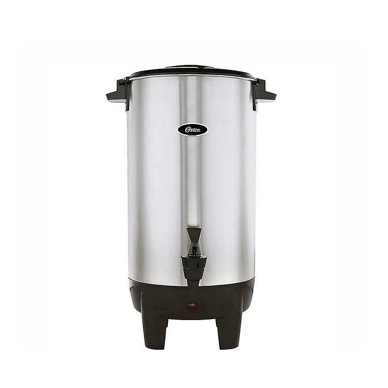 Precolador Oster de 35 tazas de Capacidad, Acero Inoxidable, Color Plateado 1