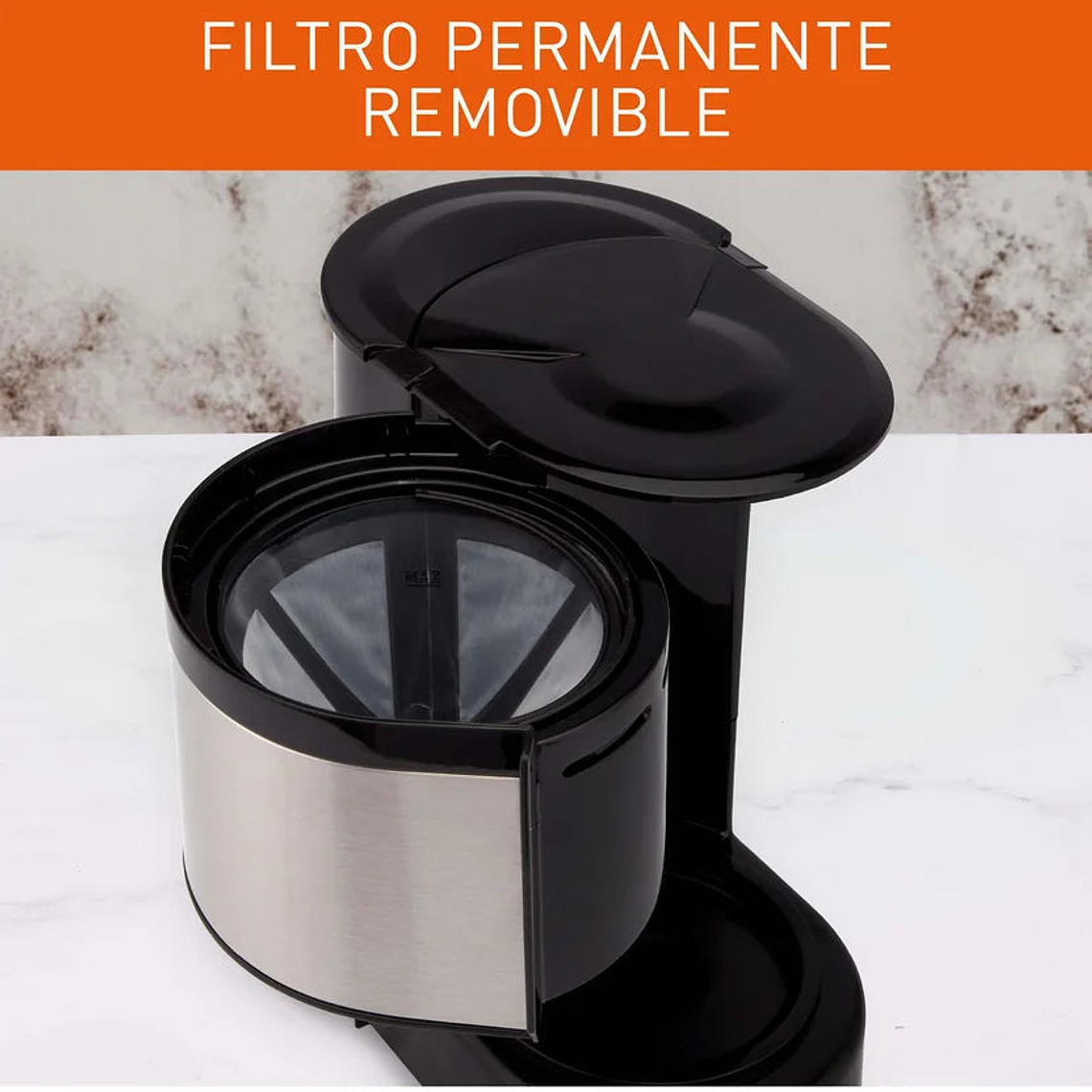 Cafetera Imusa Perfecta 6 Tazas Acero Inoxidable 1