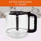 Cafetera Imusa Grand Café 14 Tazas Programable Negra - Miniatura 3