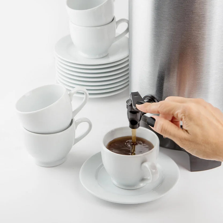 Percoladora de Café Black+decker de 30 Tazas. Plata Cmu3000 1
