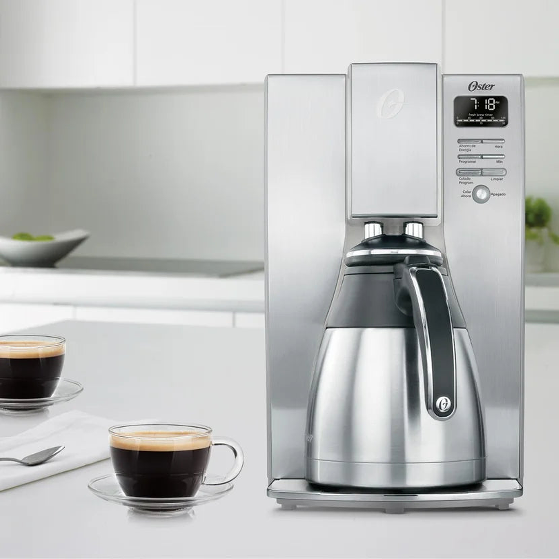 Cafetera Térmica Oster Programable 10 Tazas 4