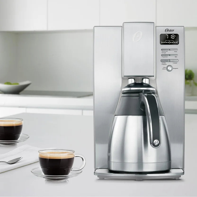 Cafetera Térmica Oster Programable 10 Tazas 4