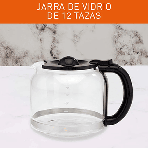 Cafetera Imusa Café City XL 12 Tazas Negra